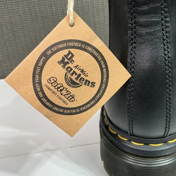 Dr Marten’s Audrick Nappa Leather Men's Size 14 Platform Chelsea Boots Black - Picture 9 of 9